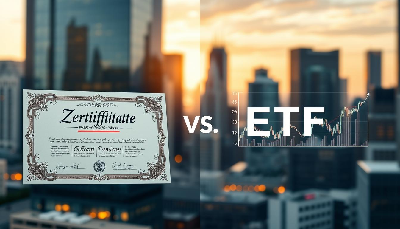 zertifikate vs etf unterschied