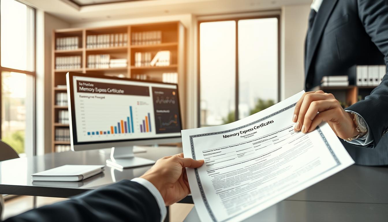 memory express zertifikate erklärung