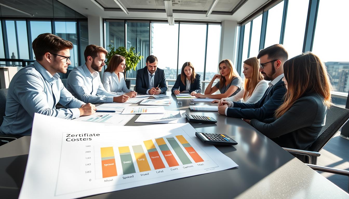 zertifikate kosten gebühren