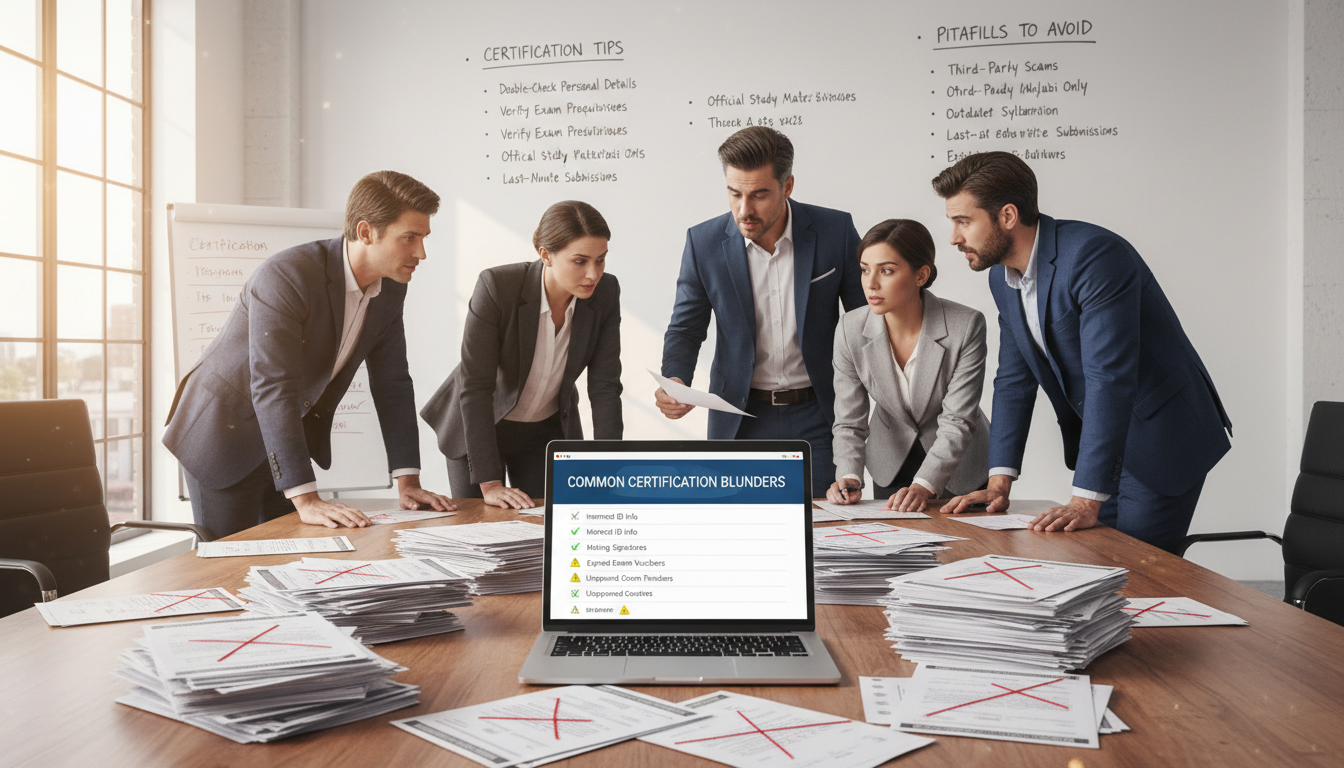 zertifikate anfänger fehler