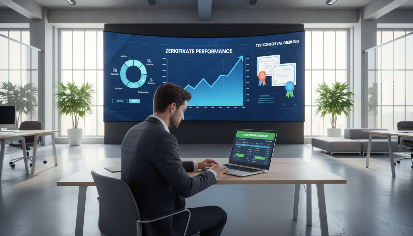 zertifikate demo konto